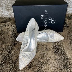 Adrianna Papell Bridal Ivory Heels